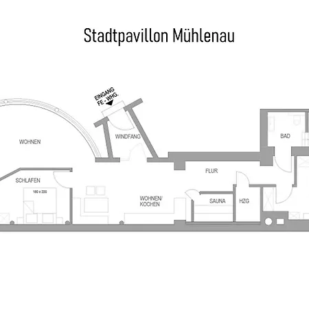 Stadtpavillon Muehlenau *